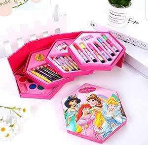 CHIRANSI 46pcs Colors Box,Art Box,Painting Set,Color Pencil//Pencil ...