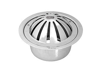 CHILLY Dome Grate/Jali/Grating with Spigot and SS Screws.Ideal for ...
