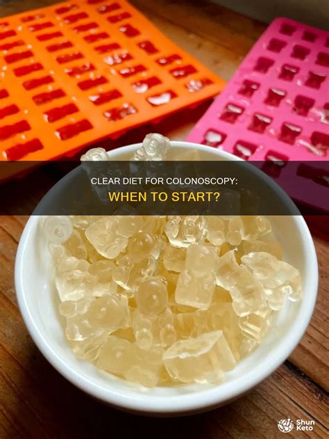 Clear Diet For Colonoscopy: When To Start? | ShunKeto