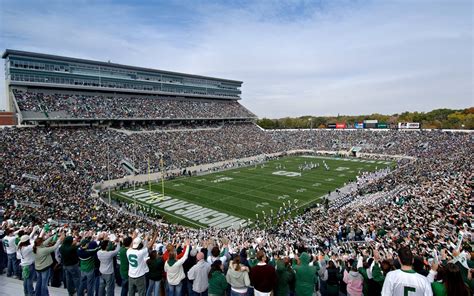 Download Stadium Michigan State University Wallpaper | Wallpapers.com