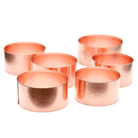 Buy The original copper slug rings - set of 6: Delivery by Waitrose Garden