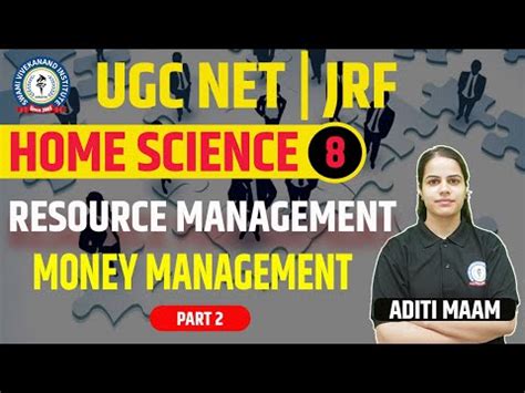 MONEY MANAGEMENT - PART 2 - LEC 8 - HOME SCIENCE - UGC NET 2023 BY ADITI