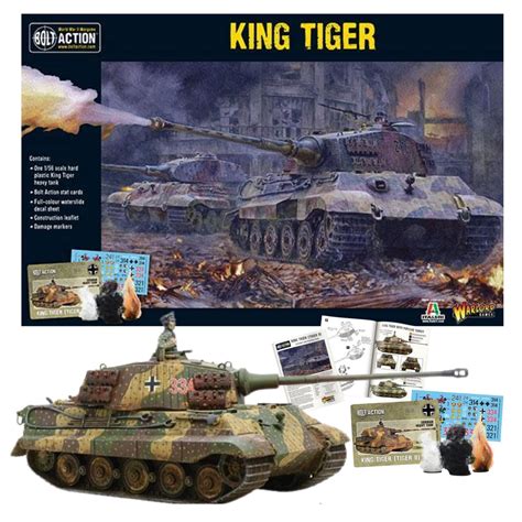 Buy Wargames Delivered Bolt Action: Tank War - German King Tiger, World ...