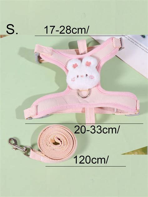 Adjustable Pet Harness Leash For Cats, H-Type Anti-Escape Cat Walking ...