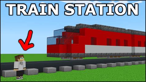 Image result for Minecraft Train Station Tutorial