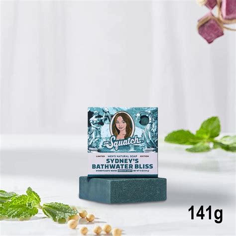 Dr. Squatch Sydney Sweeney Bathwater Bliss Bar Soap, 5oz（3PCS ...