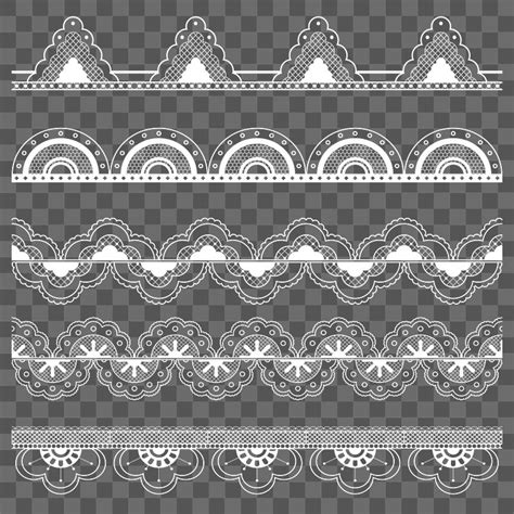 Elegant lace png border, classic | Premium PNG - rawpixel