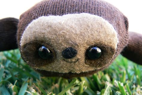 Sock Sloth · How To Make A Sloth Plushie · Sewing on Cut Out + Keep ...