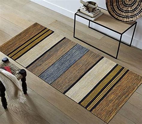 house of handmade™ Handwoven Cotton Runner for Bedroom, Living Room ...