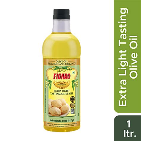Buy Figaro Extra Light Tasting Olive Oil - Ideal For Indian Cooking ...