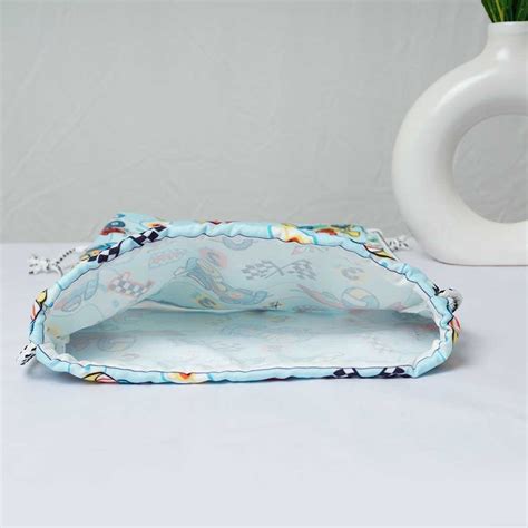 Personalised Cars Printed Kids Drawstring Bag