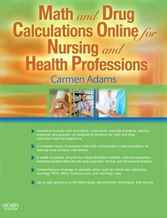 Buy Math and Drug Calculations Online for Nursing and Health ...