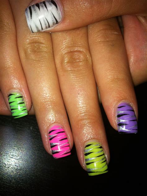 funky nail art