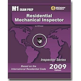 Residential Mechanical Inspector : M1 Exam Prep : Amazon.in: Books
