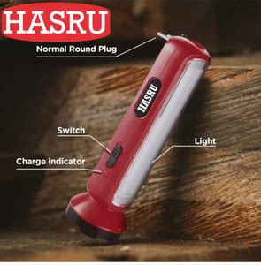 HASRU LED-790 12 hrs Torch Emergency Light Price in India - Buy HASRU ...