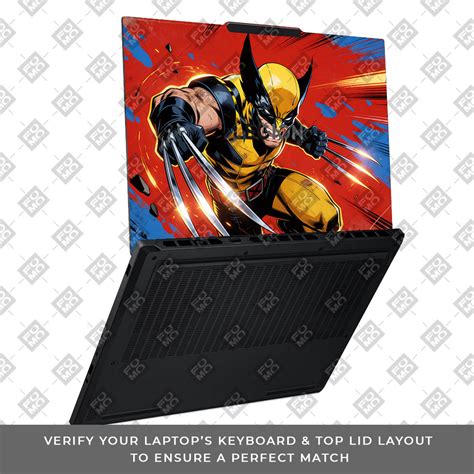 Adamantium Rage Lenovo Legion 5 15AHP10 Laptop Skin