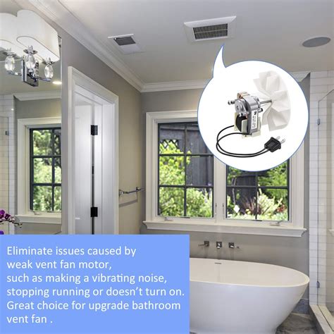 Buy Bathroom Vent Exhaust Fan Motor Replacement Electric Motors Kit ...