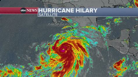 Hurricane Hilary strengthens off Mexican coast, heads toward California ...