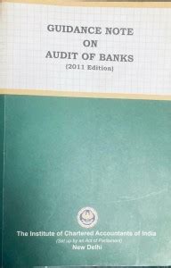 Guidance Note On Audit Of Banks: Buy Guidance Note On Audit Of Banks by ...