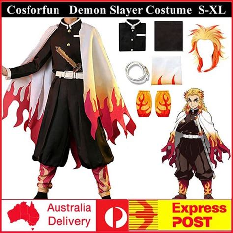 Adults Demon Slayer Costume Rengoku Kyoujurou India | Ubuy