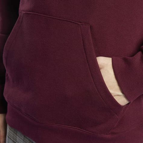 Reebok Vector Logo Hoodie, Maroon, M : Amazon.in: Clothing & Accessories