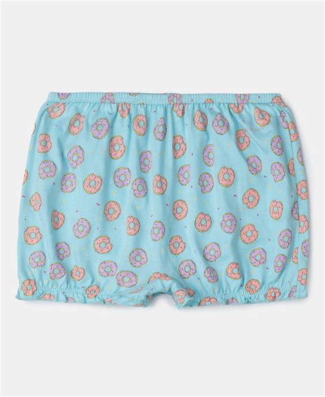 Buy Super Combed Cotton Bloomers with Ultrasoft Waistband - Blue Depths ...