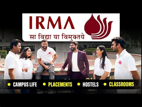 Institute of Rural Management Anand (IRMA), Anand Admission 2025-2026 ...