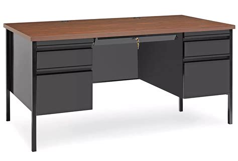 Steel Desks, Metal Office Desks in Stock - ULINE
