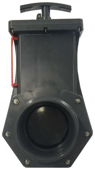 PVC-Absperrschieber Ø110mm mit 2xKlebemuffe | Klebesystem ...
