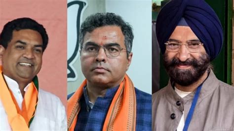 Delhi oath-taking ceremony: Parvesh Verma, Kapil Mishra among 6 Cabinet ...