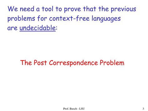 Image result for Post Correspondence Problem
