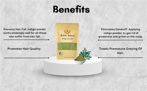Buy Aditi mart Natural Indigo Powder for Hair Black Colour, Avuri Leaf ...