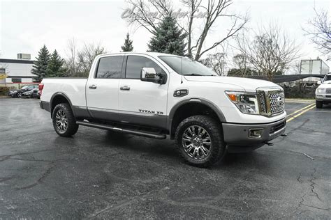 Used 2018 Nissan Titan XD Platinum Reserve 4X4 CrewCab Pickup Cummins Turbo-Diesel Highest Trim ...