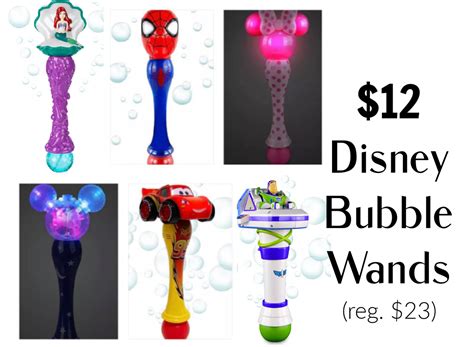 $12 DISNEY Bubble Wands (reg. $23)