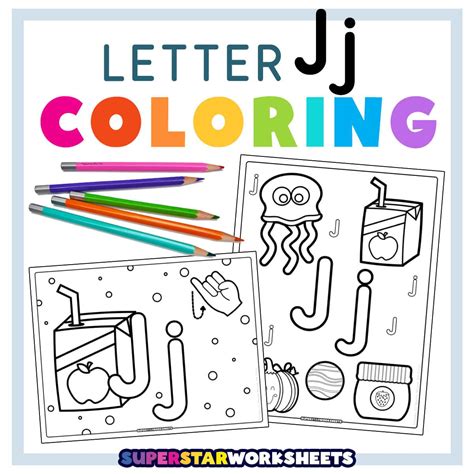 Letter J Coloring Worksheets Alphabet J Coloring Pages Letter J