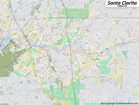 Santa Clarita Map | California, U.S. | Discover Santa Clarita with ...