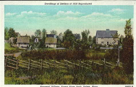 Salem Pioneer Village, 1630 · Salem Public Library, Salem, Mass ...