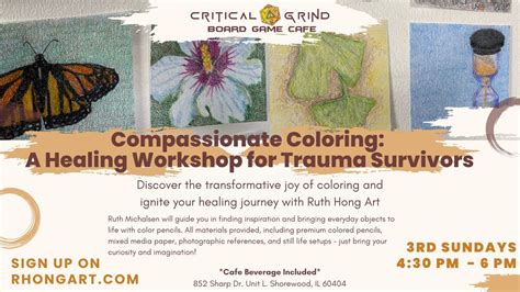 FREE LAUNCH PARTY of Compassionate Coloring & Healing Circle for Trauma ...