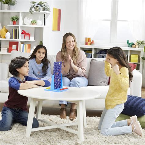 Connect 4 Spin Game, Board Games for Family and Kids