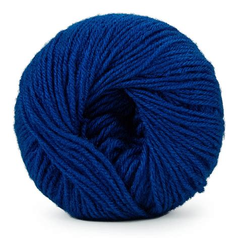 Ganga Baby Yarn Supersoft Knitting Royal Blue Colour Wool Ball (150 ...