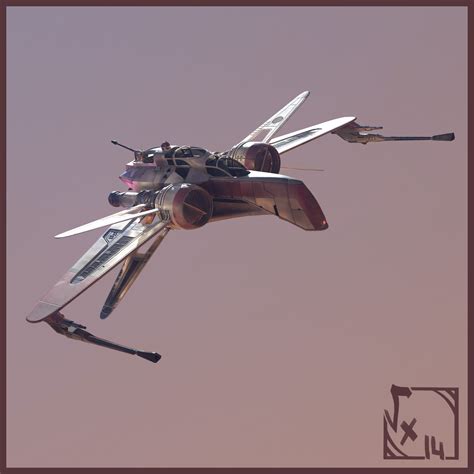 Art of Vexod14 - Star Wars - Redemption | Starfighter ARC-170