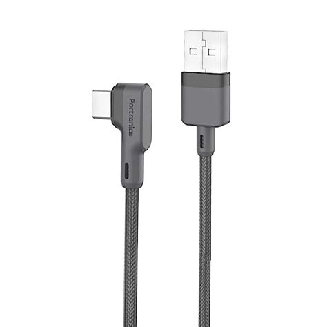 Portronics Konnect L POR-1081 Fast Charging 3A Type-C Cable 1.2Meter ...