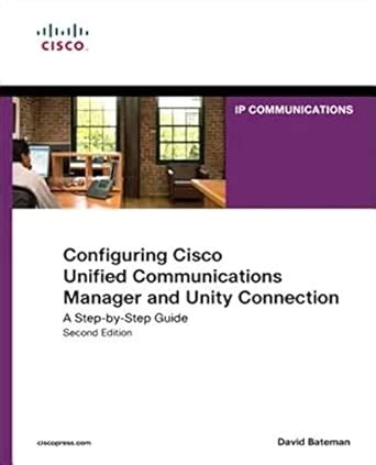 Buy Configuring Cisco Unified Communications Manager and Unity ...