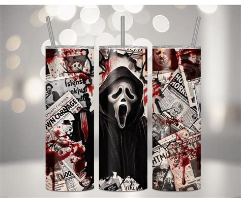 Scream Bloody Murder | Sublimation Tumbler Transfer – Griffin Expressions