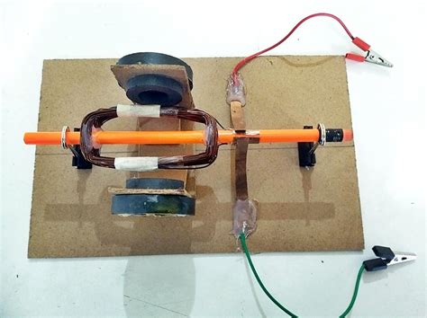 Dc Electric Dynamo Generator School Science Project Physics Working ...