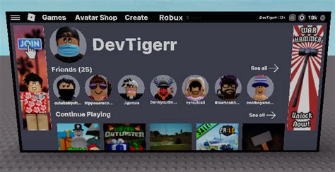 Image result for Roblox Main Screen
