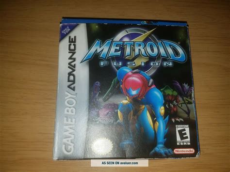 Metroid Fusion Nintendo Game Boy Advance 2002 GBA CIB Complete Retro ...