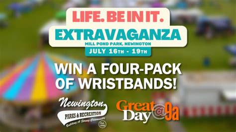 Win four tickets to the Newington Life. Be in it. Extravaganza