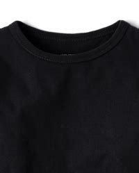 Baby And Toddler Boys Long Sleeve Basic Layering Tee - BLACK | The ...