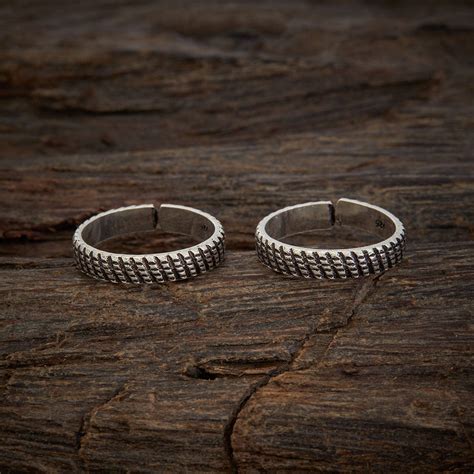 Bridal Toe Ring | Silver Wedding Toe Rings